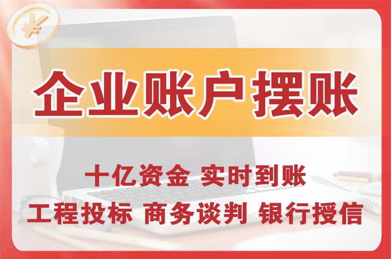徐汇企业账户摆账